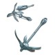 Ancla Maniobra De Fondeo Tipo Flor 3.5 Libras Kayak Rezon