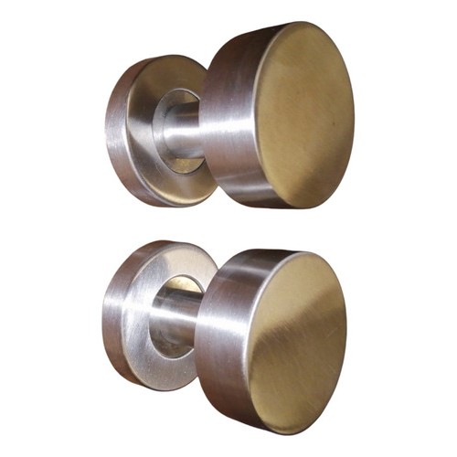 Pestillo Manija Redonda Ac. Inox.