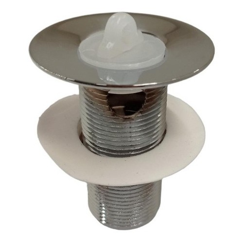 Válvula Desagüe Lavat Metálica 7/8  Desborde Unika-ferrejido