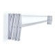 Tendedero Pared Plegable 80cm Mor Blanco