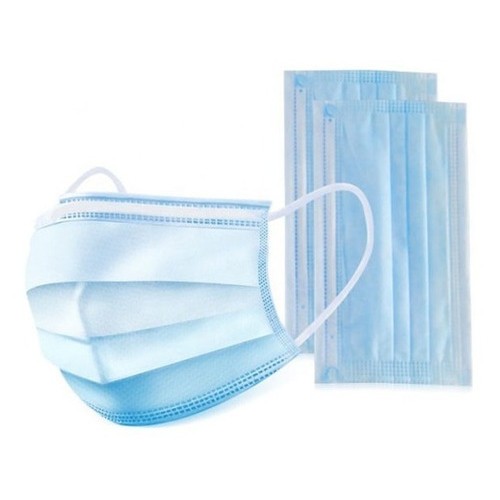 Mascarilla Tapaboca Barbijo Descartable X 50 Unid- Ferrejido