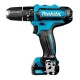 Taladro Inalámbrico 12vmax 2mah Makita Hp331dsae- Ferrejido