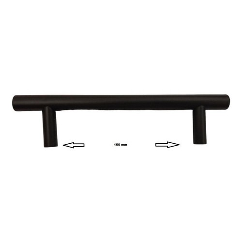 Tirador Barra Manija Negro 16cm