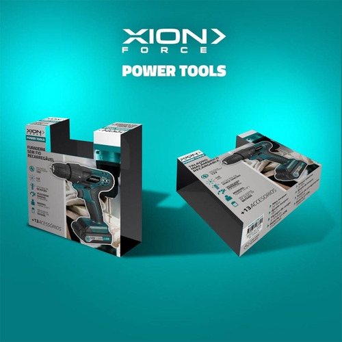 Taladro Percutor Inalámbrico Recargable Xion