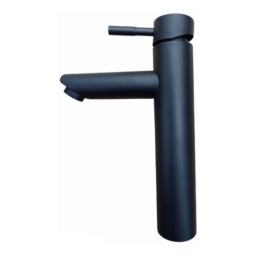 Monocomando Lavatorio Rimontti Negro 24 Cm
