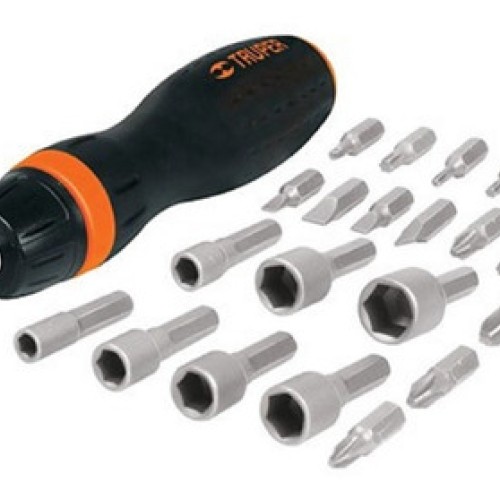 Juego Destornilladores C/puntas 24 Pzas Truper