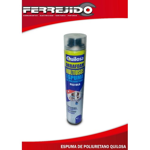 Espuma Poliuretano Quilosa 750 Ml Para Pistola -ferrejido
