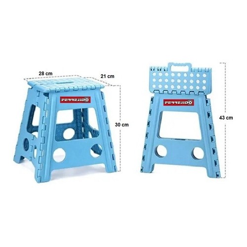 Banco Asiento Taburete Plegable Chico 130 Kg