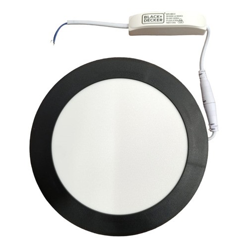 Plafon Led Redondo 18 W Embutir Black & Decker
