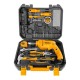 Taladro Percutor Ingco 680w + 115 Acces + Valija