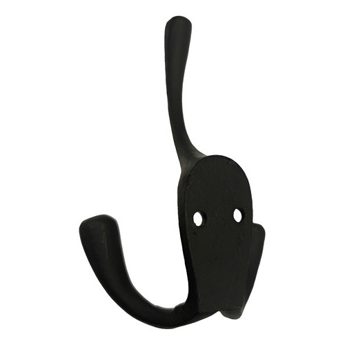 Percha Triple Negra Rústica