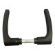 Pestillo Plástico Pvc Negro