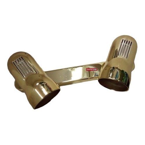 Spot Doble Largo Metálico Movible