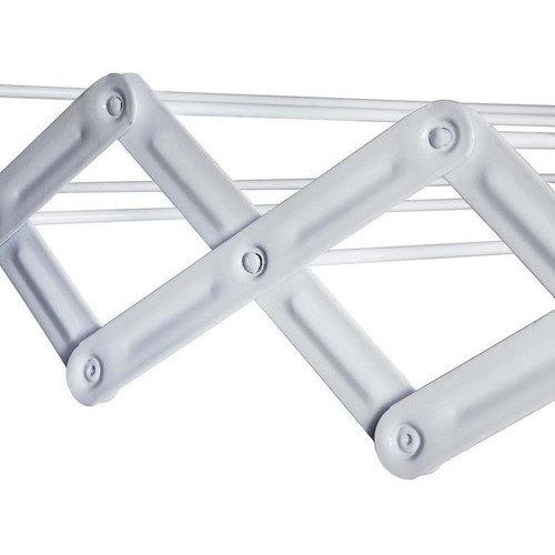 Tendedero Pared Plegable 80cm Mor Blanco