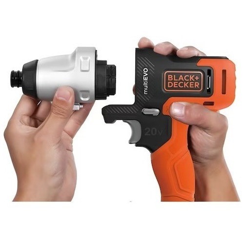 TALADRO ATORNILLADOR IMPACTO BLACK & DECKER 6 CABEZALES INTERCAMBIABLES