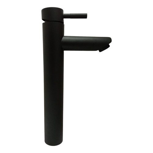 Monocomando Wico Lavatorio Negro Palito 31cm