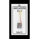 Juego De Carbones N° 24 Amoladora 5x9x15