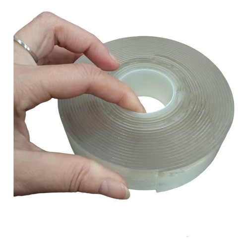 Cinta Doble Faz Reutilizable Nano Tape 2.5 Kg 5mt -ferrejido
