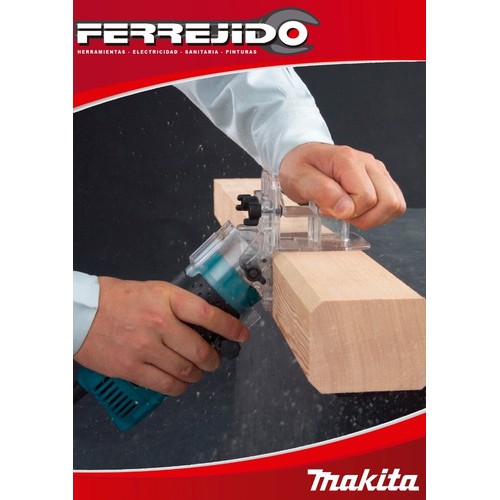 Fresadora Router Tupi 530w 6mm Makita 3709- Ferrejido