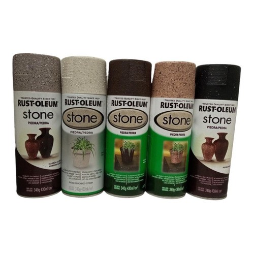 Aerosol Rust Oleum Acabado Piedra 340 Grs