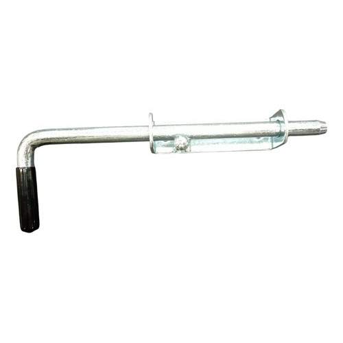 Pasador Piso Portón Galvanizado Largo 22 Cm