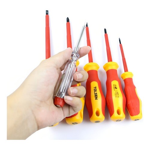 Kit X 6 Destornillador Dieléctrico 1000v