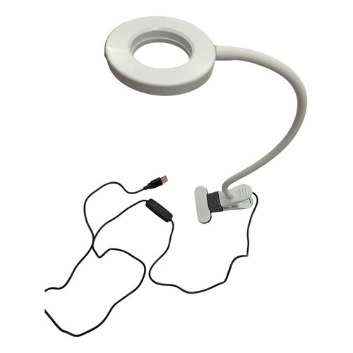 Pinza Portátil Aro De Luz Led Flexible