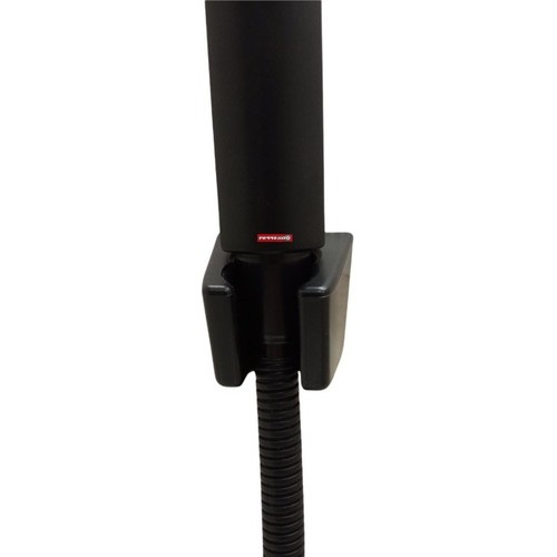 Soporte De Ducha Negro Fijo Plástico Rimontti