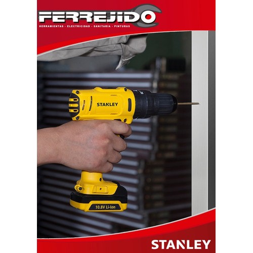 TALADRO PERCUTOR INALAMBRICO 12V STANLEY LITIO SCH12SK