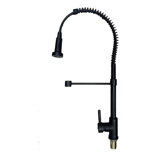 MONOCOMANDO COCINA MESADA CHEF NEGRO EXTENSIBLE