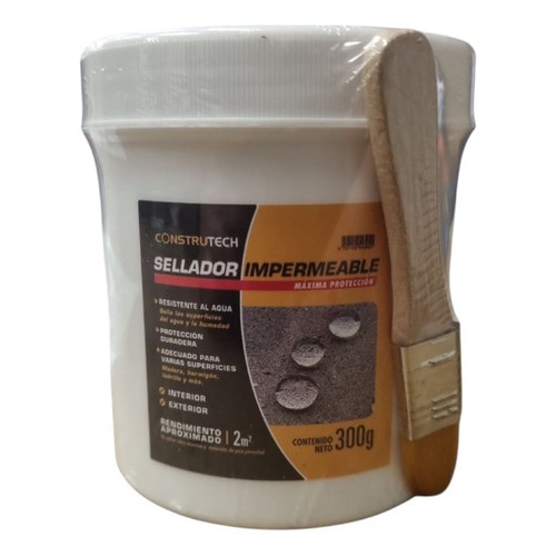 Sellador Impermeable 300gr Construtech
