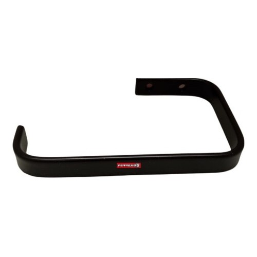 Portarrollo Negro Mate De Pared