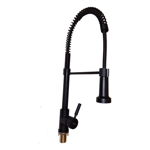 MONOCOMANDO COCINA MESADA CHEF NEGRO EXTENSIBLE