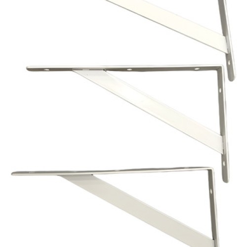 Escuadra Reforzada Blanca 30 X 19 X 1,9