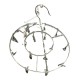 TENDEDERO ROPA COLGAR METAL CIRCULAR 15 PALILLOS ACERO INOXIDABLE