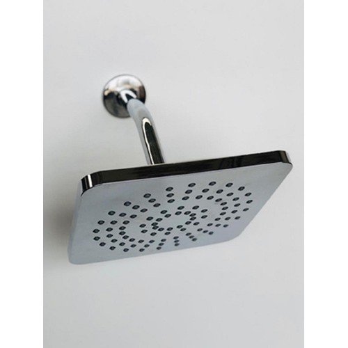 Roseta Cuadrada Cromada Rimontti