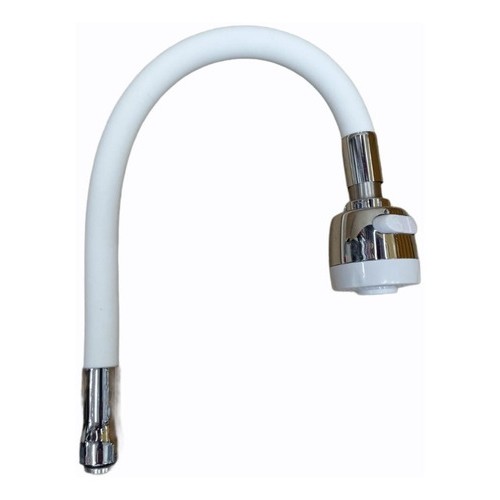 Pico Flexible P/ Canilla Monocomando Cocina Colores Ferrejid