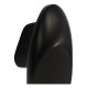 Tirador Botón Mueble Oval Negro Colonial X Par
