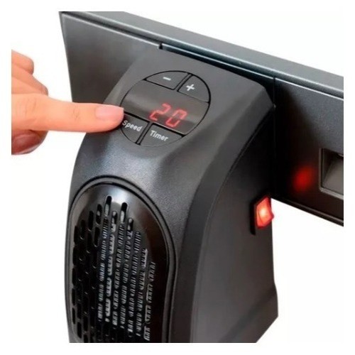 Calefactor Portátil Pared Enchufe S/cable 400w