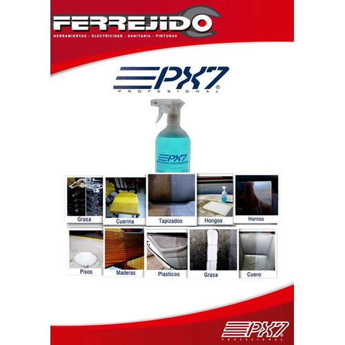Limpiador Px7 Desengrasa Limpia Hongos Manchas- Ferrejido