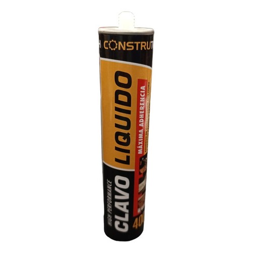 Clavo Líquido Construtech 3 Unid Blanco Pintable
