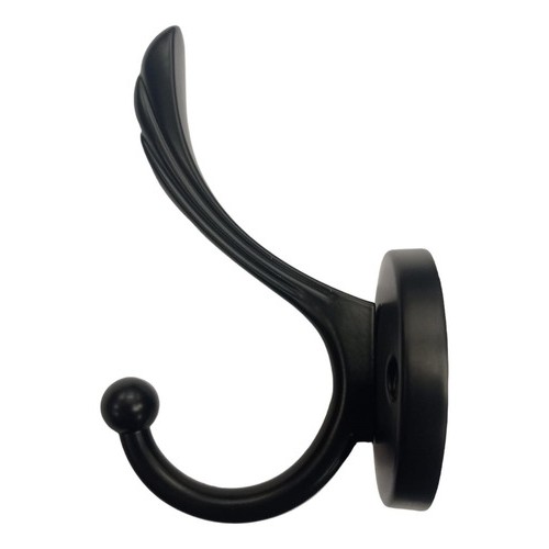 Percha Doble Negra Colonial