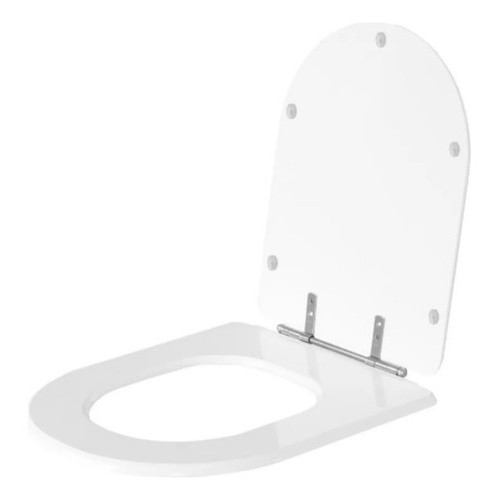 Asiento Inodoro Madera Cuadrado Vogue