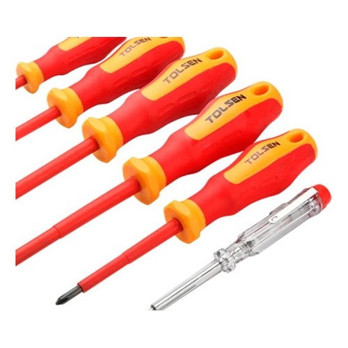 Kit X 6 Destornillador Dieléctrico 1000v