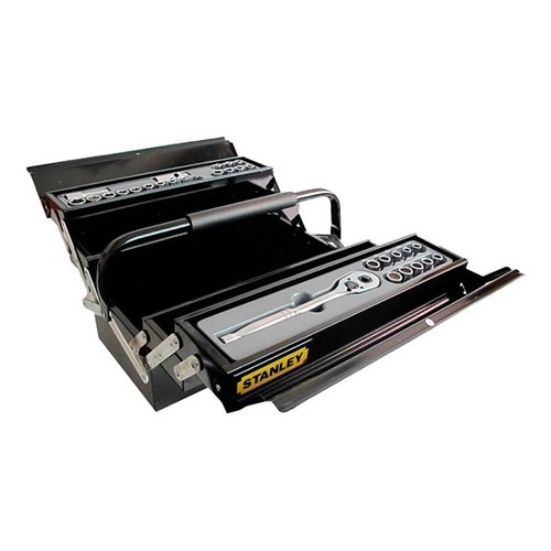 Caja Metálica C/tubos Pleg. 31piezas Stanley- Ferrejido