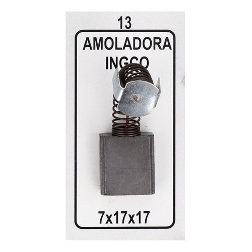 Juego De Carbones Nº 13 Amoladora 7x17x17