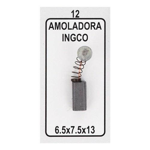 Juego De Carbones Nº 12 6,5x7.5x13 Amoladora