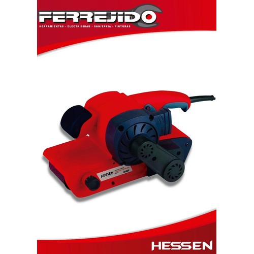 Lijadora De Banda 533x76mm 800w Hessen Pro