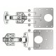 Kit De 2 Placas Para Reparación Bisagras