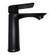 Monocomando Lavatorio Premium Negro 31 Cm